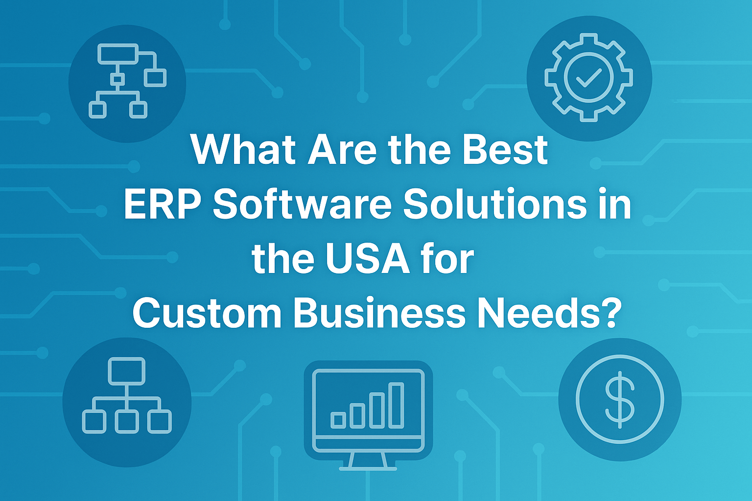 What Are the Best ERP Software Solutions in the USA for Custom Business Needs?