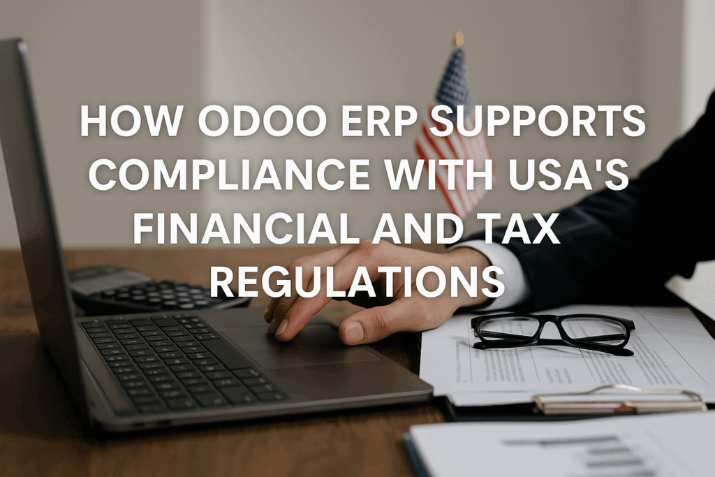 Odoo ERP tax compliance USA