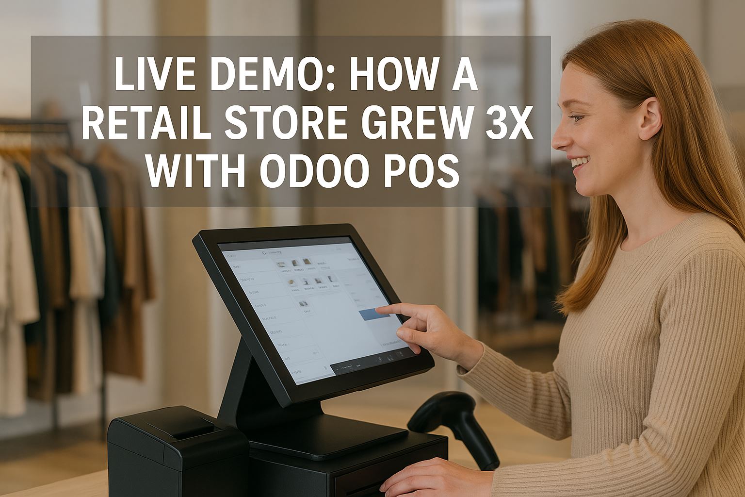 Live Demo: How a Retail Store Grew 3X with Odoo POS