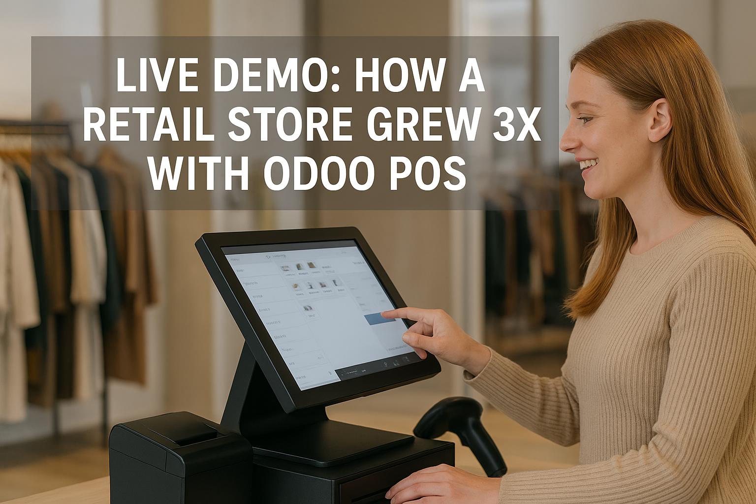 Live Demo: How a Retail Store Grew 3X with Odoo POS