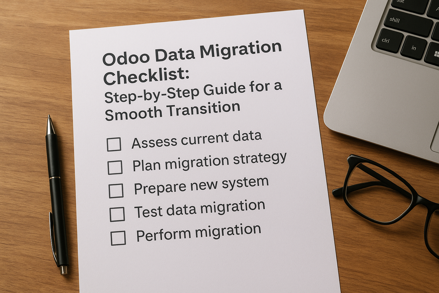 Odoo Data Migration Checklist: Step-by-Step Guide for a Smooth Transition