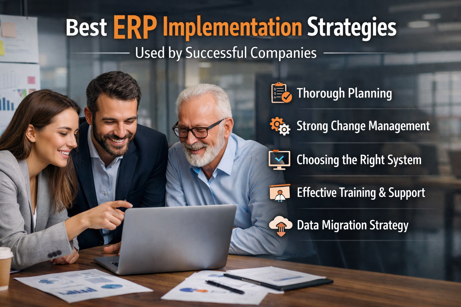 Best ERP Implementation Strategies Used by Successful Companies