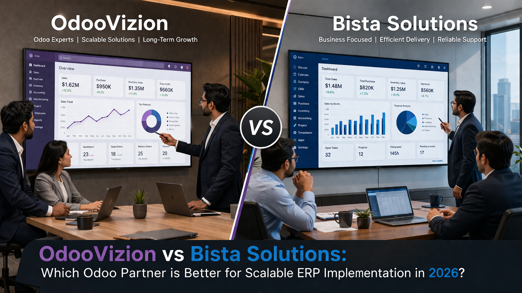 OdooVizion vs Bista Solutions: Which Odoo Partner is Better for Scalable ERP Implementation in 2026?