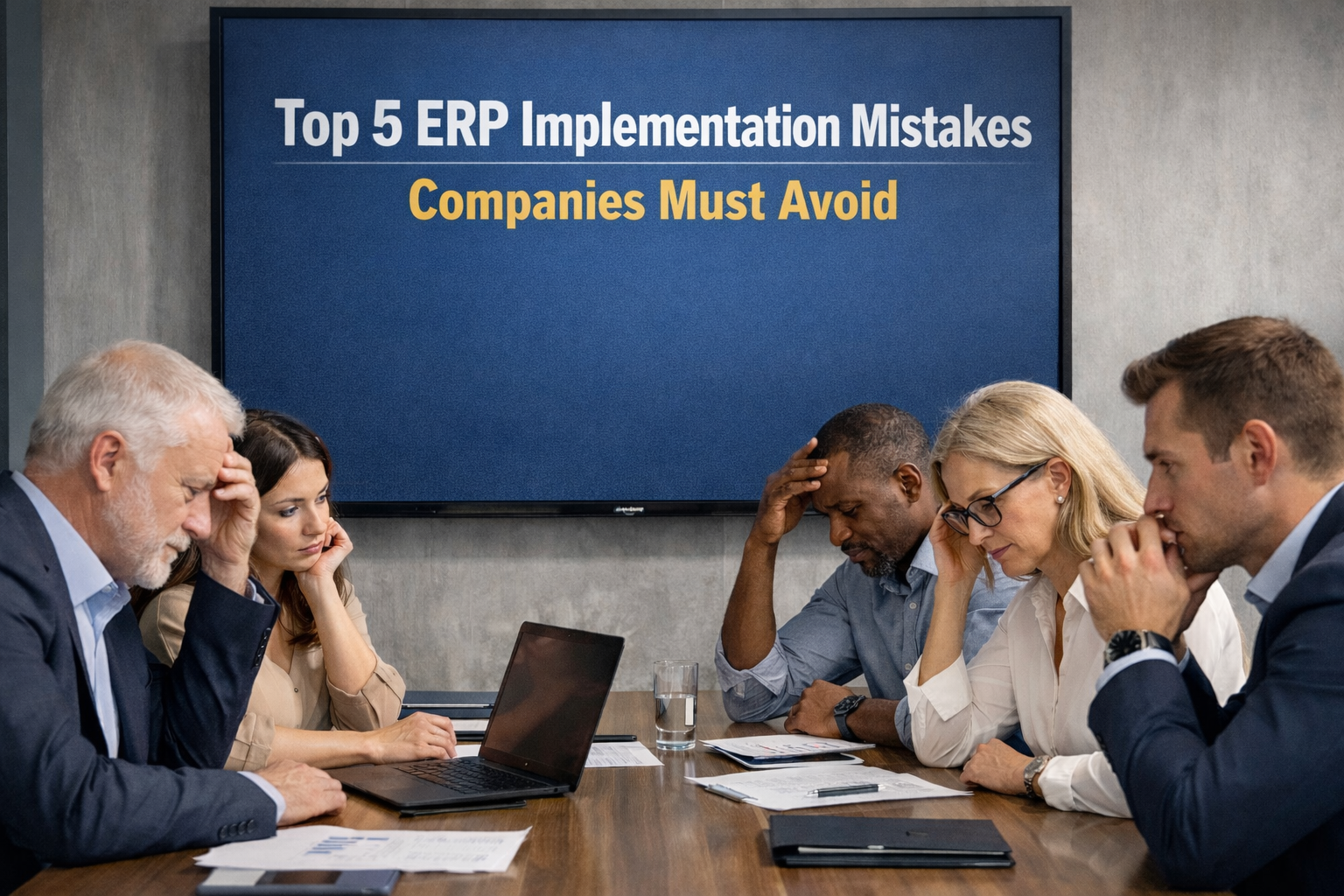Top 5 ERP Implementation Mistakes Companies Must Avoid
