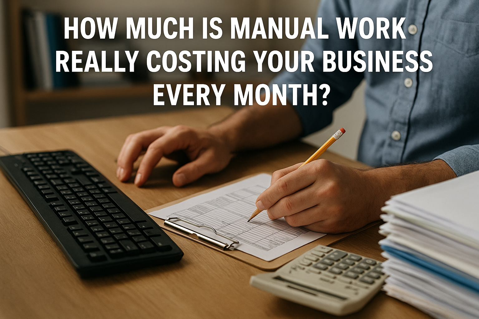 Read more about the article How Much is Manual Work Really Costing Your Business Every Month?