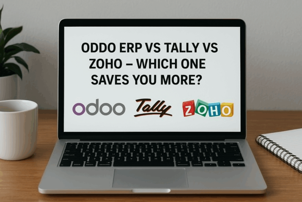 odoo vs tally vs zoho