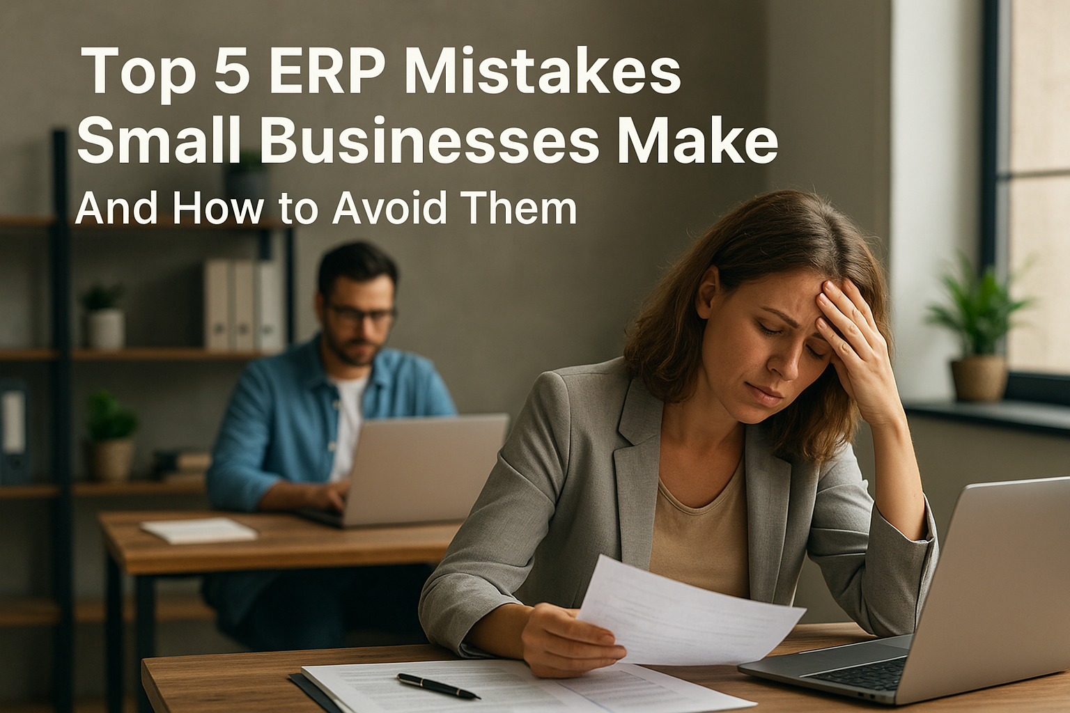Read more about the article Top 5 ERP Mistakes Small Businesses Make (And How to Avoid Them)